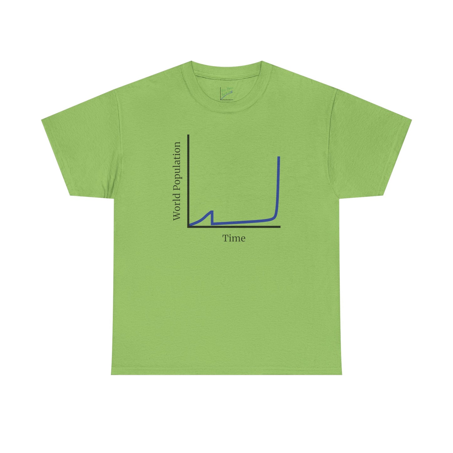 World Population Over Time Tee