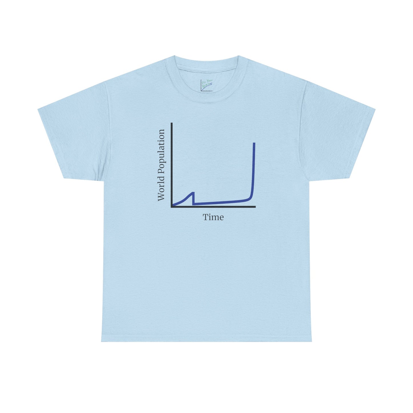 World Population Over Time Tee