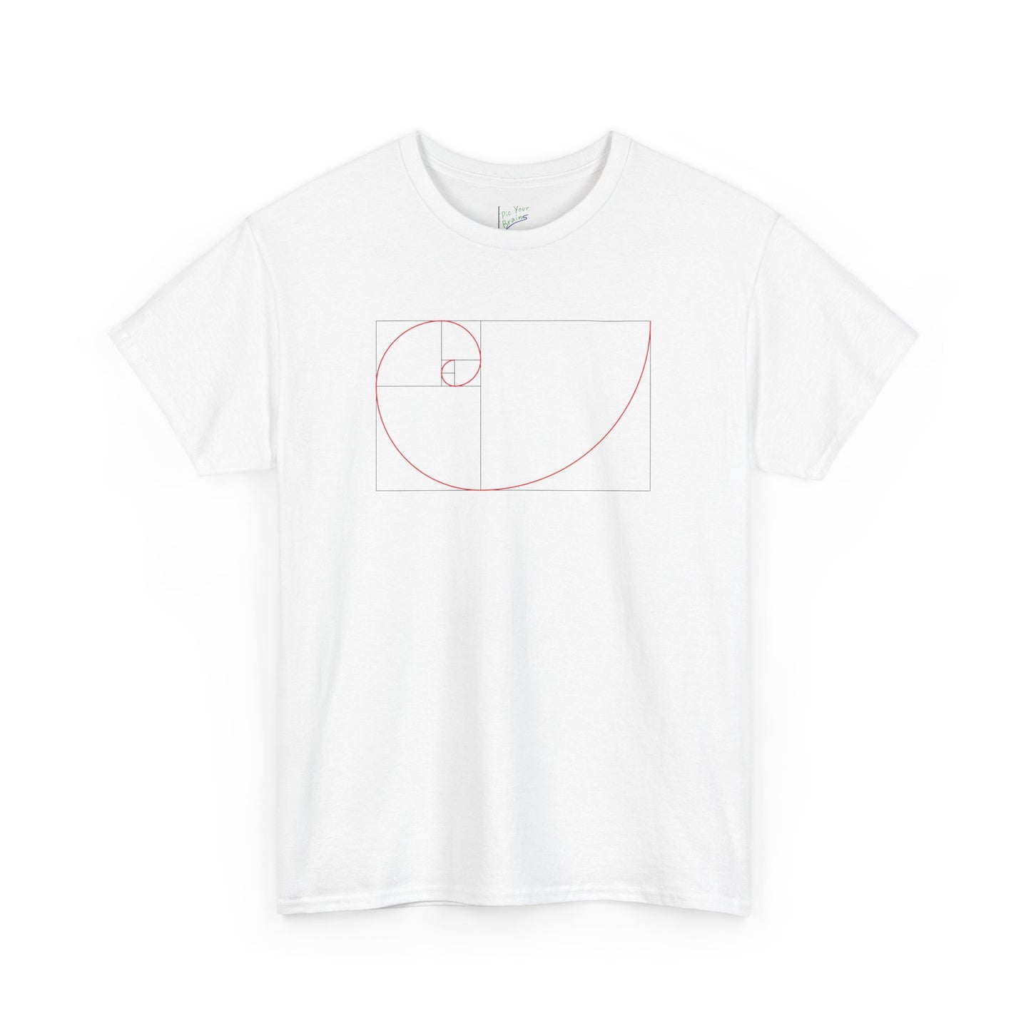 Fibonacci Spiral Tee