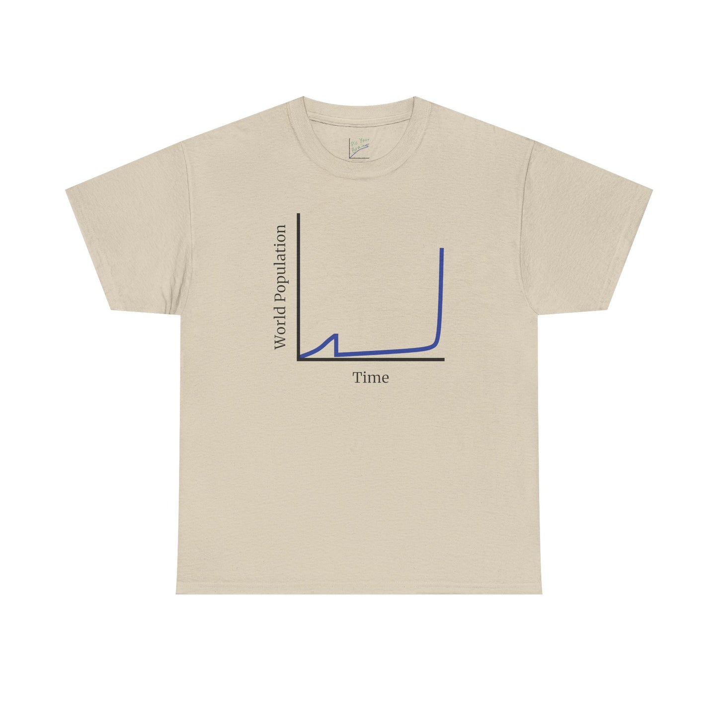 World Population Over Time Tee