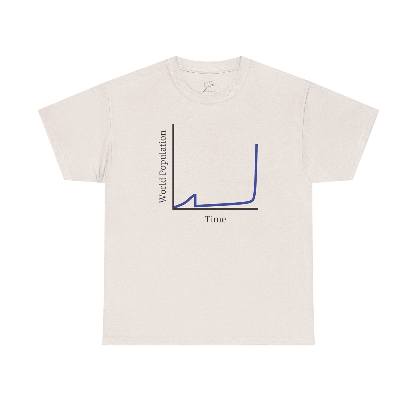 World Population Over Time Tee