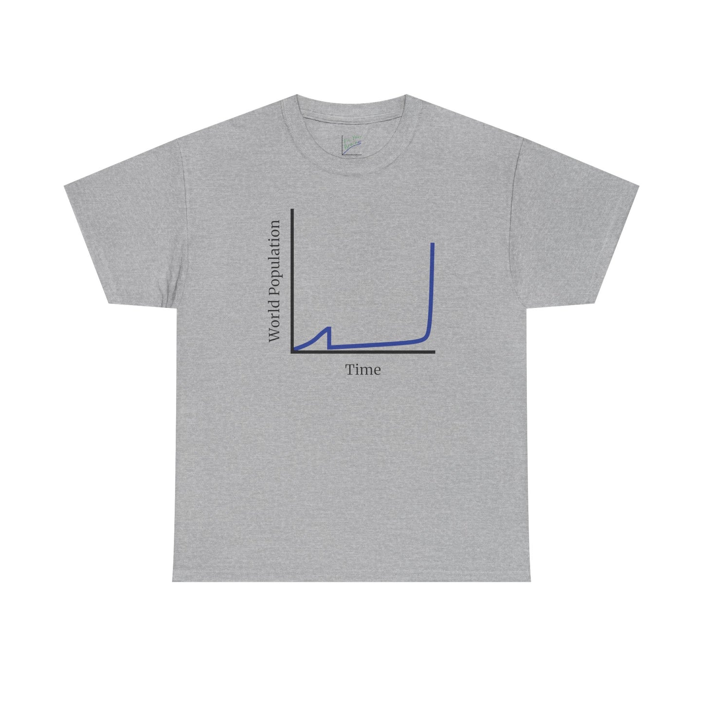 World Population Over Time Tee