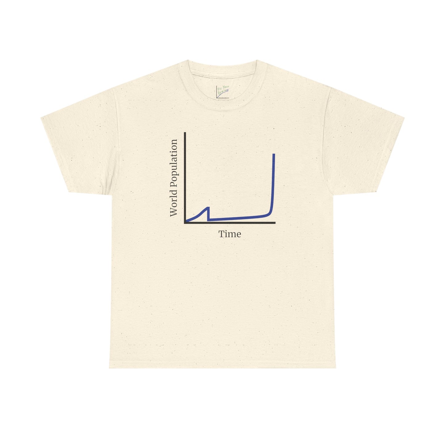 World Population Over Time Tee
