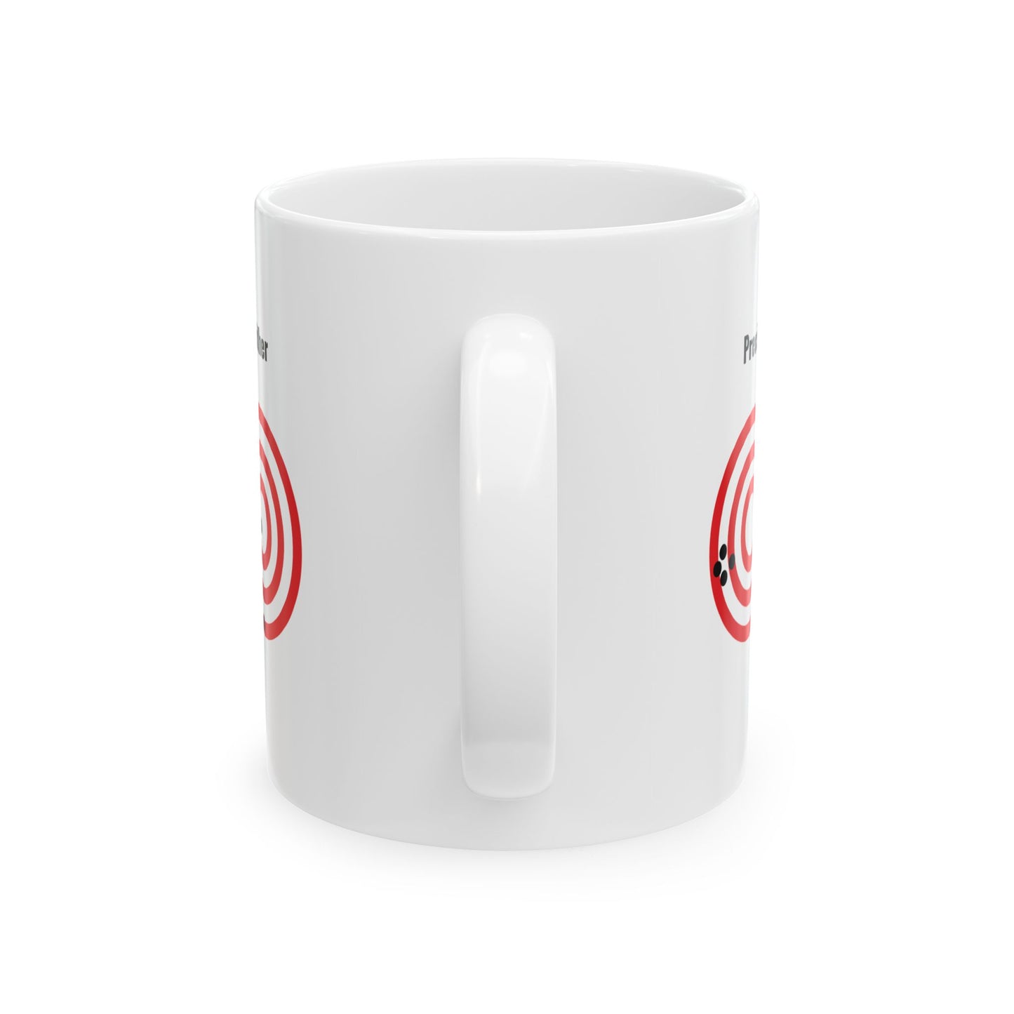Precise vs. Accurate Ceramic Mug, 11oz