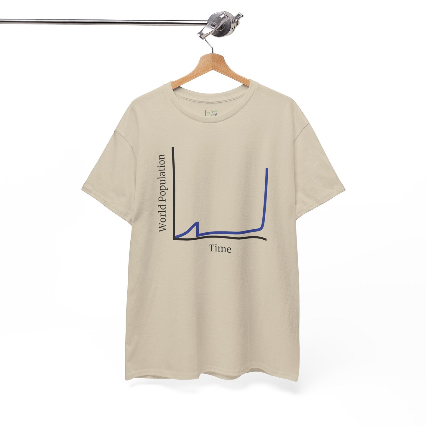 World Population Over Time Tee