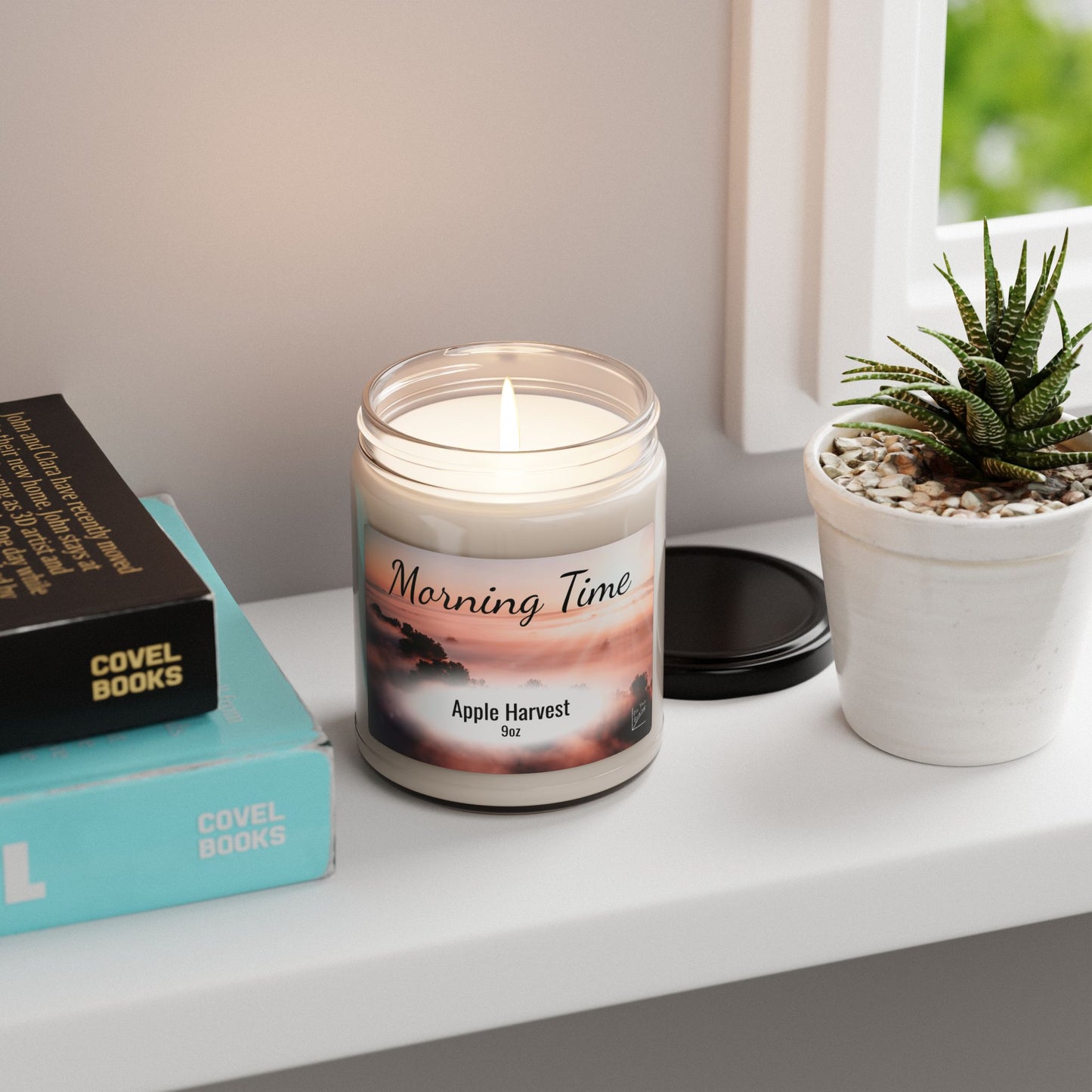 Morning Time Apple Harvest Scented Soy Candle