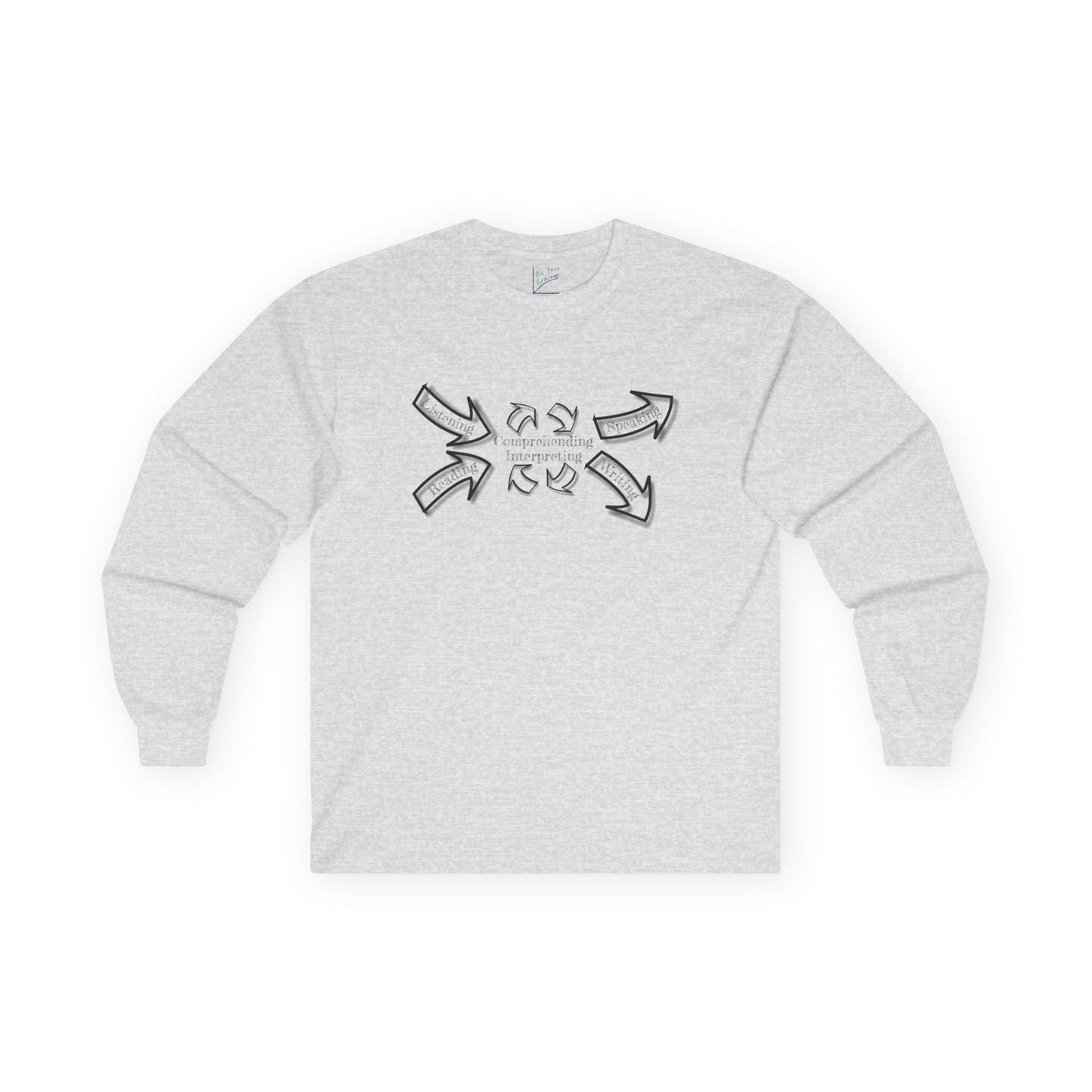 Language Arts Unisex Ultra Cotton Long Sleeve Tee