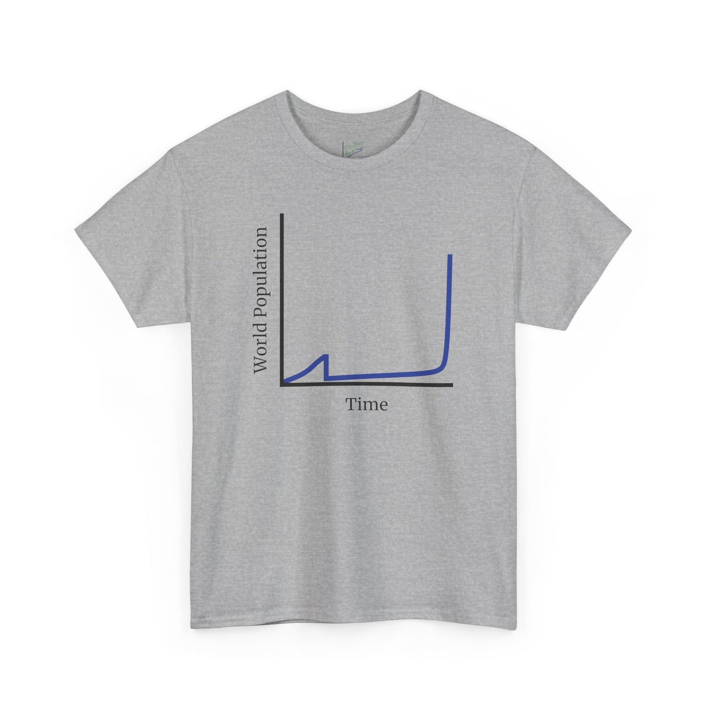 World Population Over Time Tee