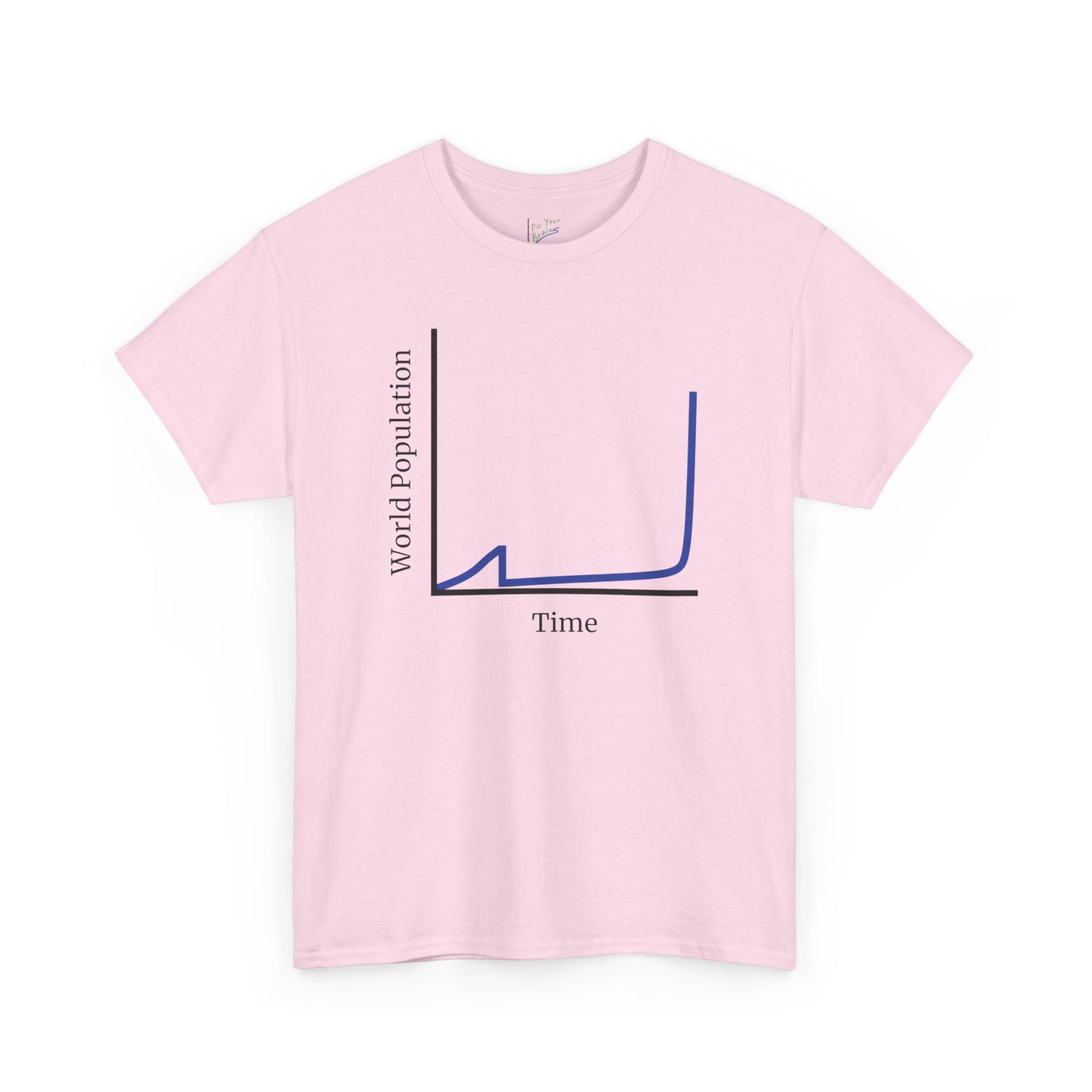 World Population Over Time Tee