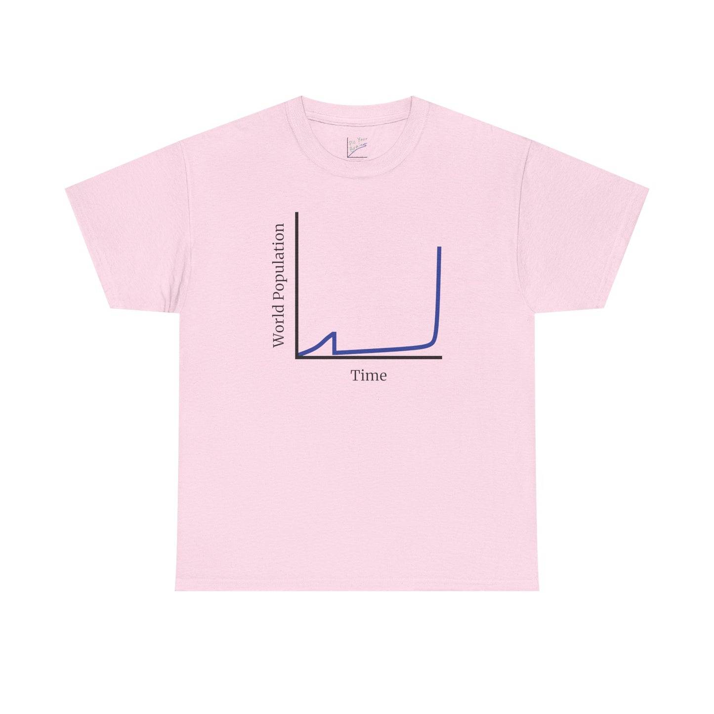 World Population Over Time Tee