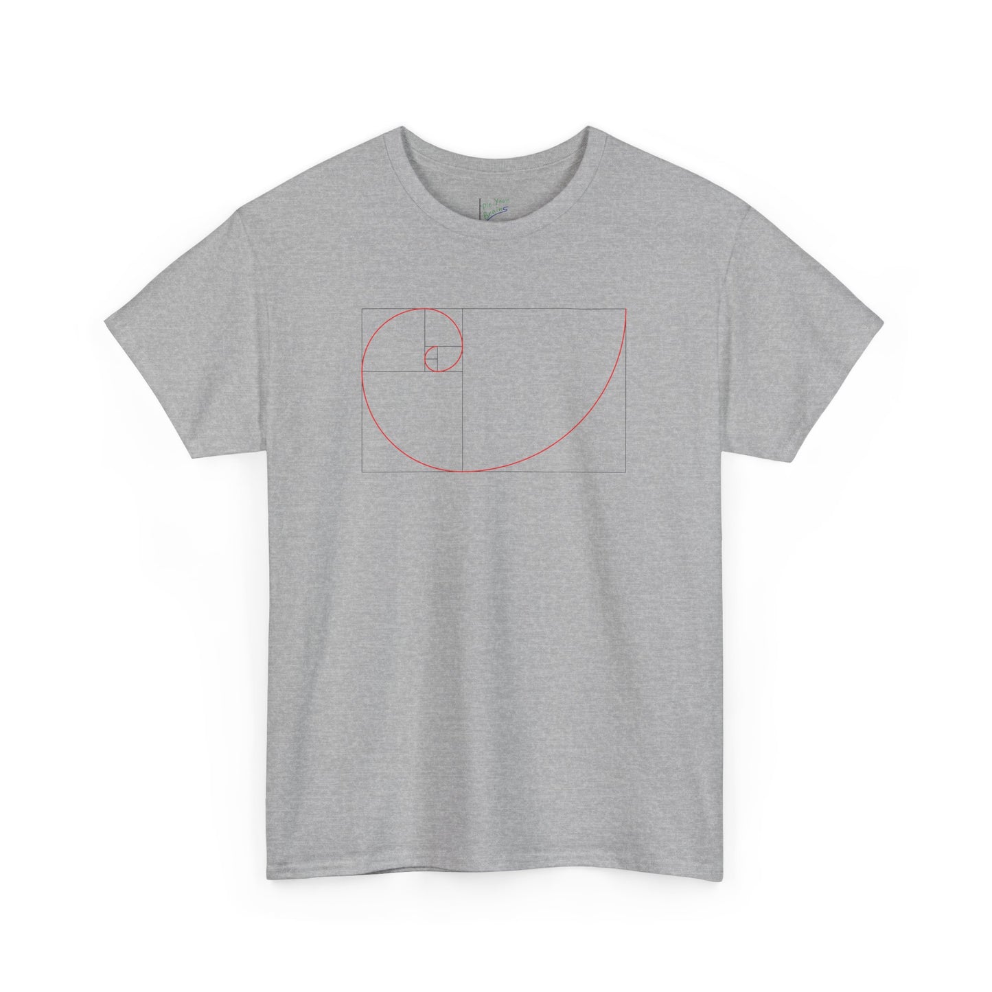 Fibonacci Spiral Tee