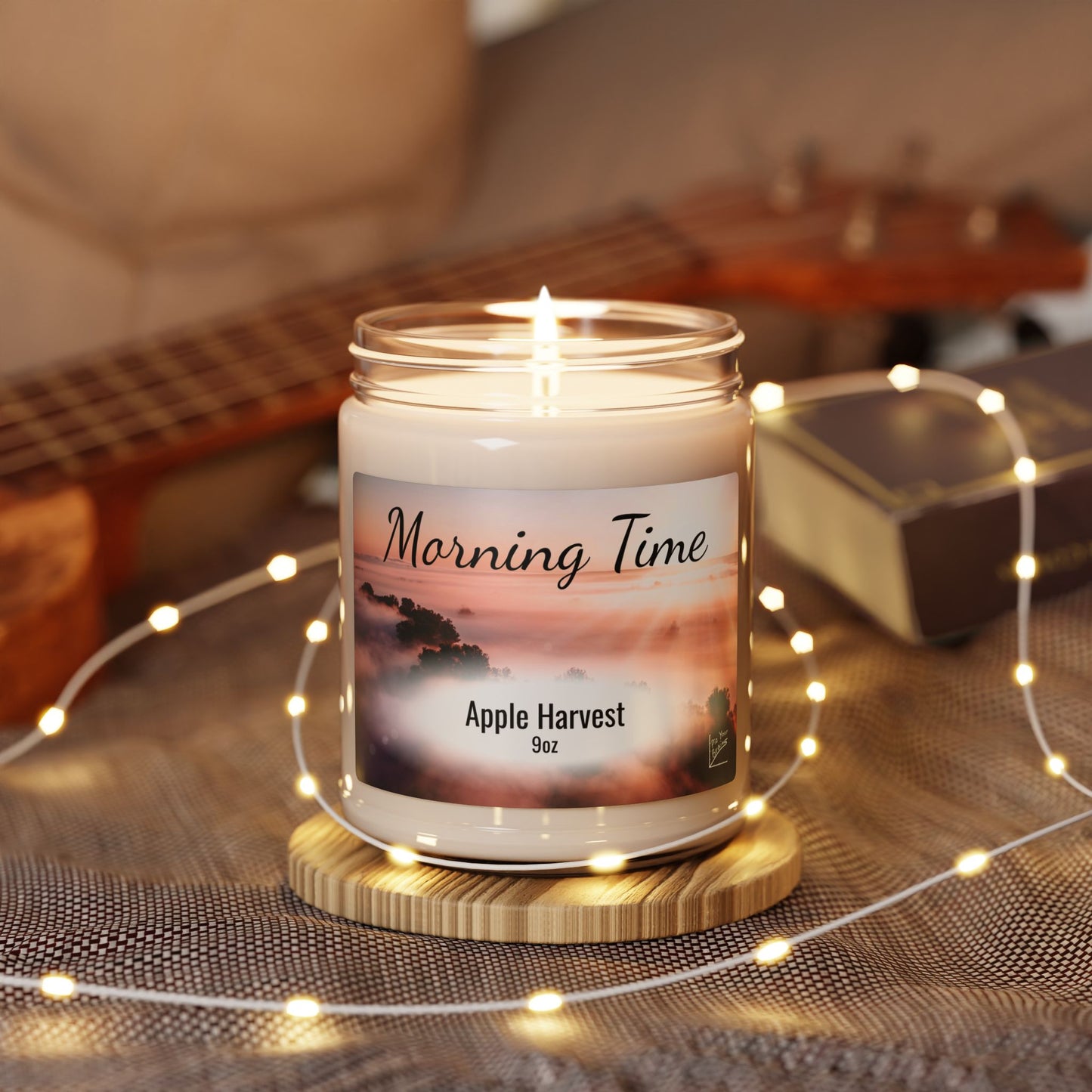 Morning Time Apple Harvest Scented Soy Candle