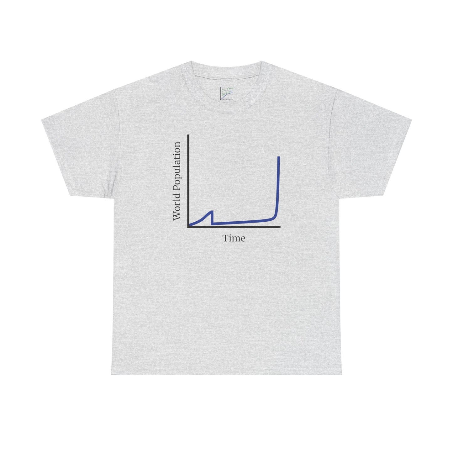 World Population Over Time Tee