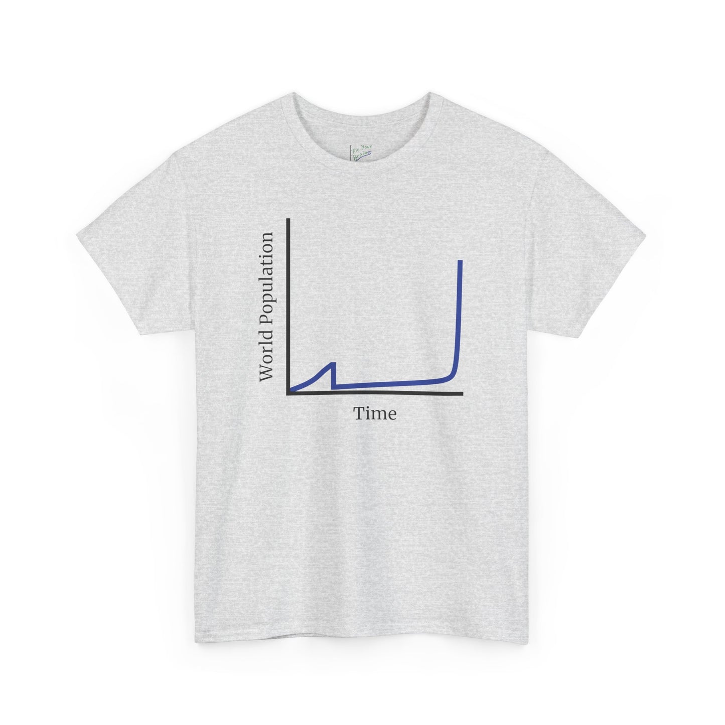 World Population Over Time Tee