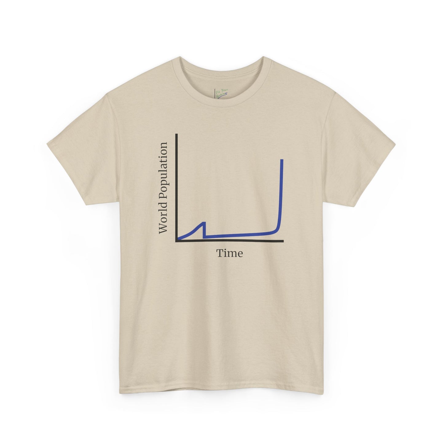 World Population Over Time Tee