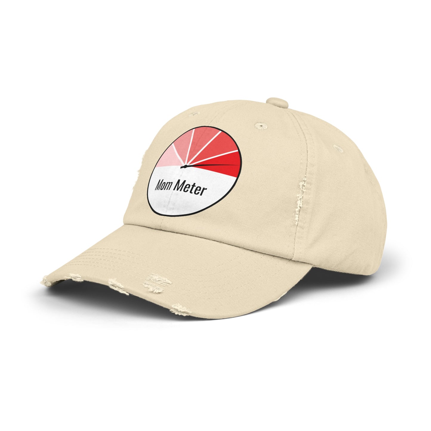 Mom Meter Distressed Cap