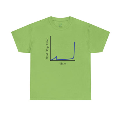 World Population Over Time Tee