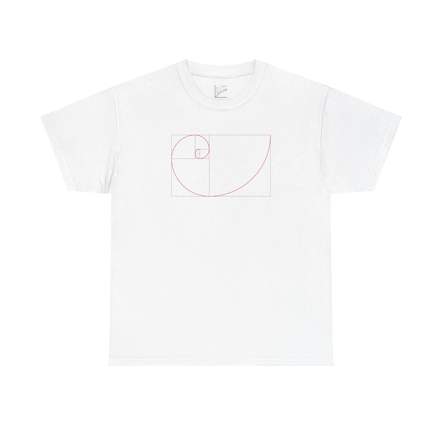Fibonacci Spiral Tee
