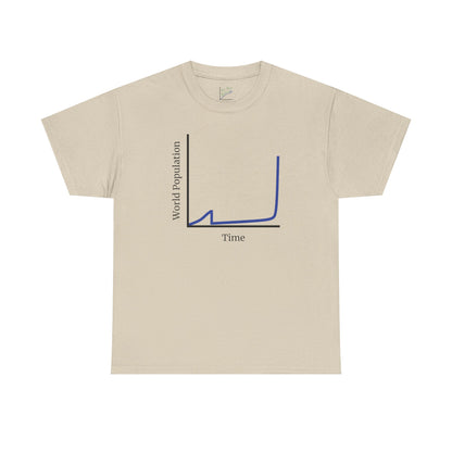 World Population Over Time Tee