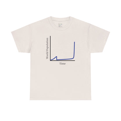 World Population Over Time Tee