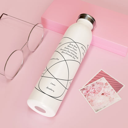 Ice Cream Flavors Venn Diagram Stainless Steel Water Bottle