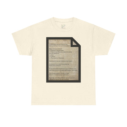 Declaration of Independence Summary Tee