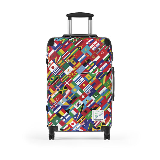 Country Flags Suitcase