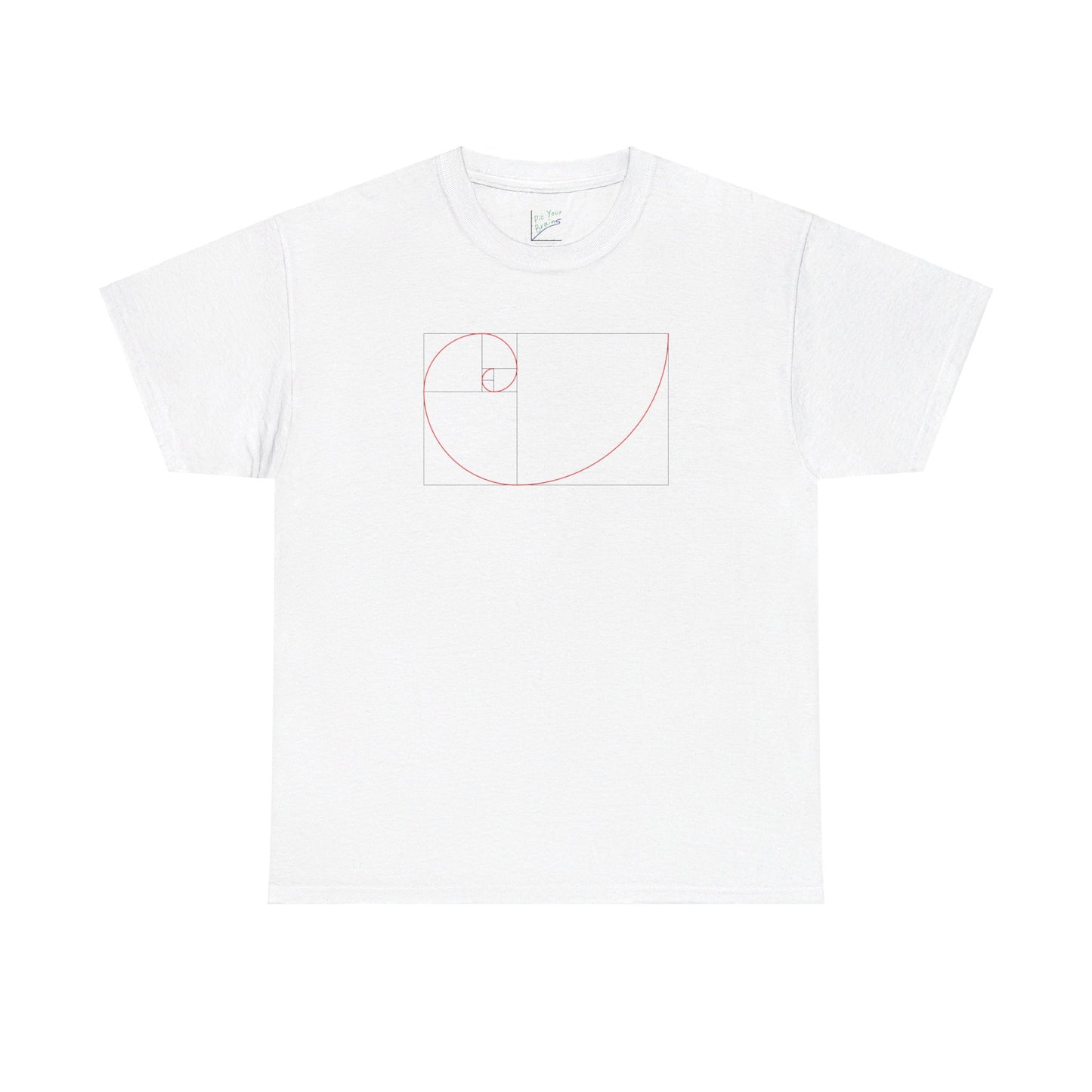 Fibonacci Spiral Tee