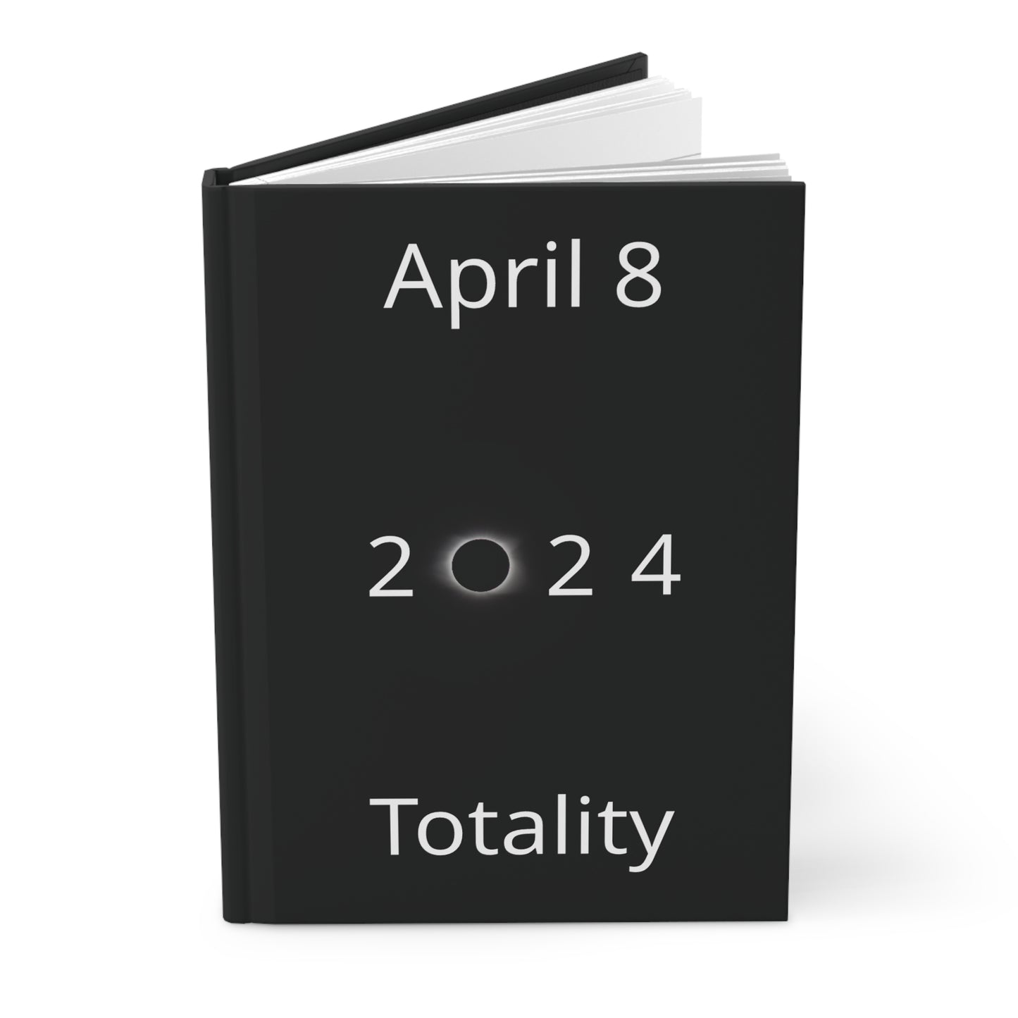 April 8, 2024 Total Eclipse Hardcover Matte Journal