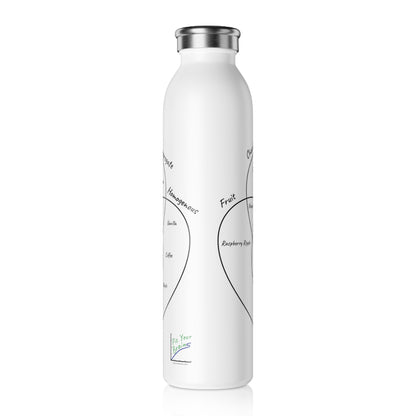 Ice Cream Flavors Venn Diagram Stainless Steel Water Bottle