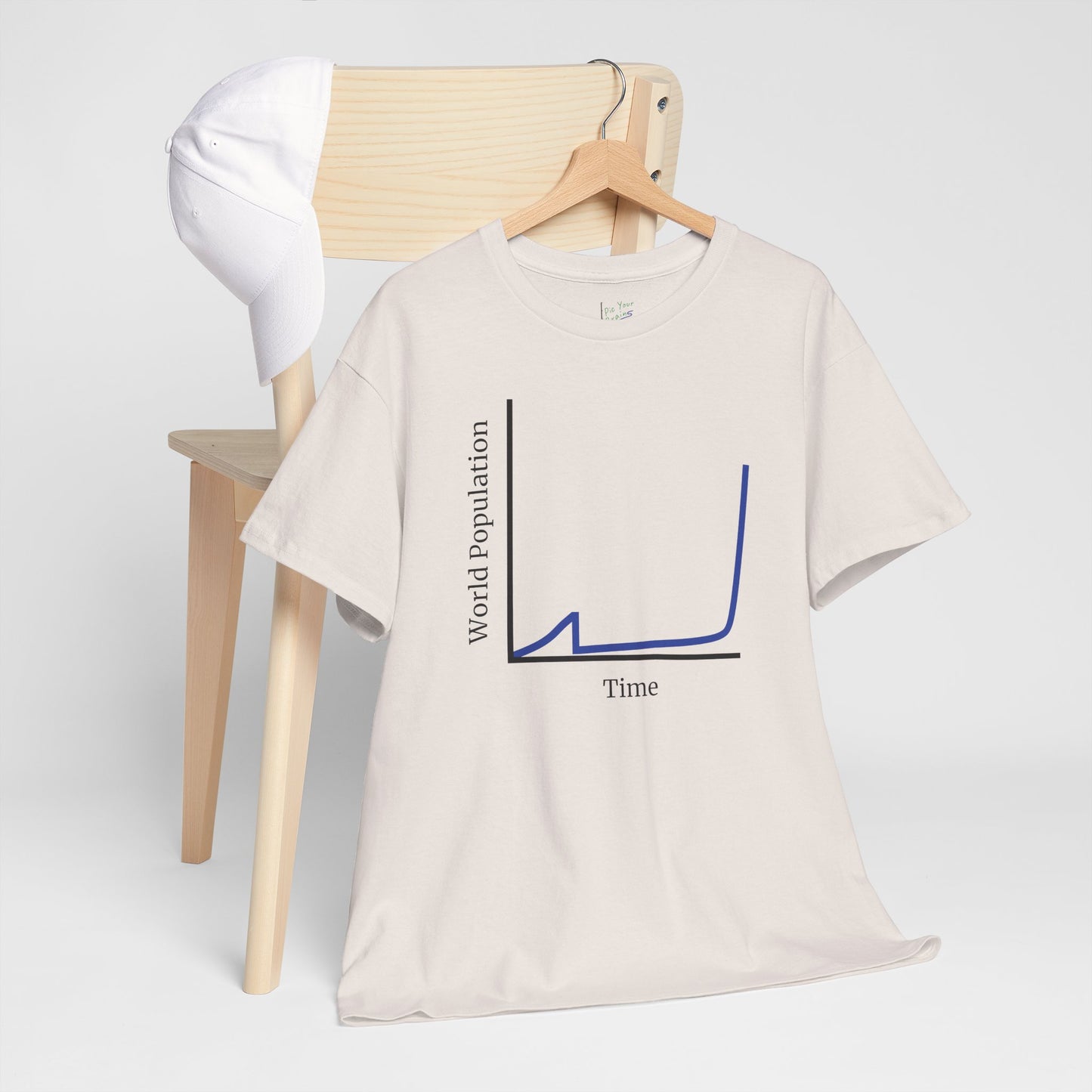World Population Over Time Tee
