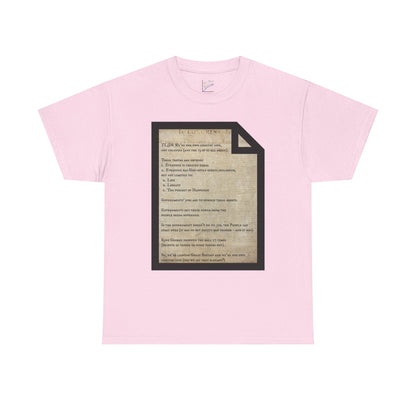 Declaration of Independence Summary Tee