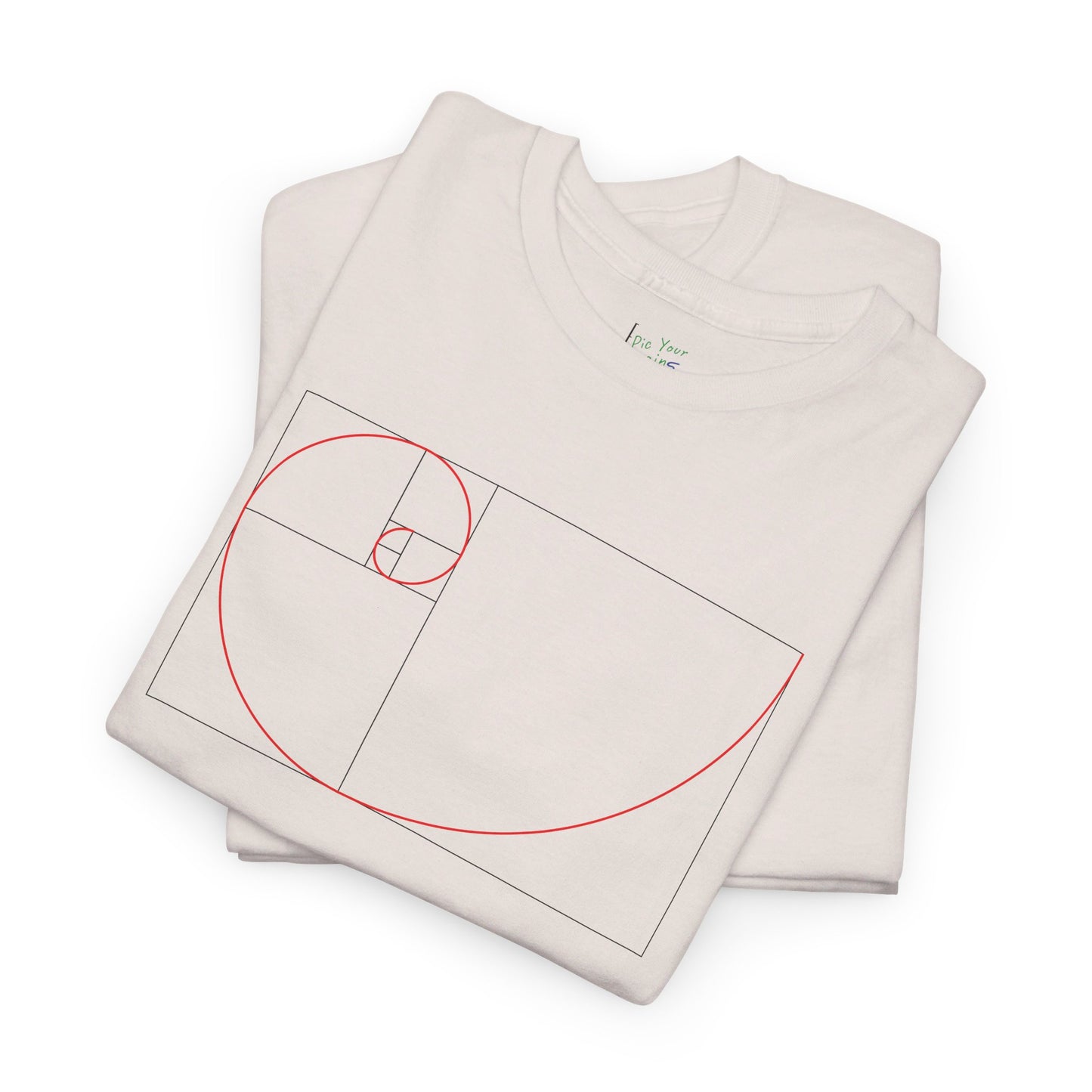 Fibonacci Spiral Tee