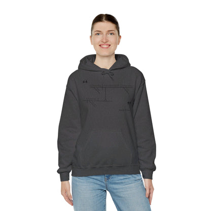 Mark Twain Education Sentence Diagram Hooded Sweatshirt