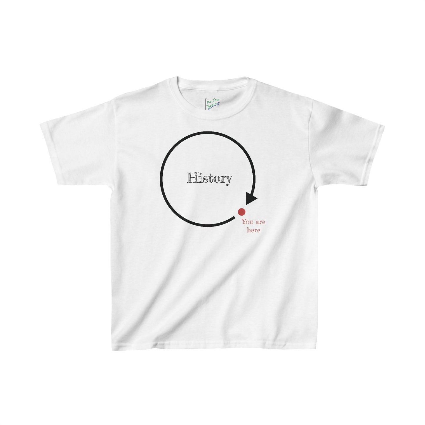 History Cycle: You are here Kids Heavy Cotton Tee