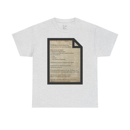 Declaration of Independence Summary Tee