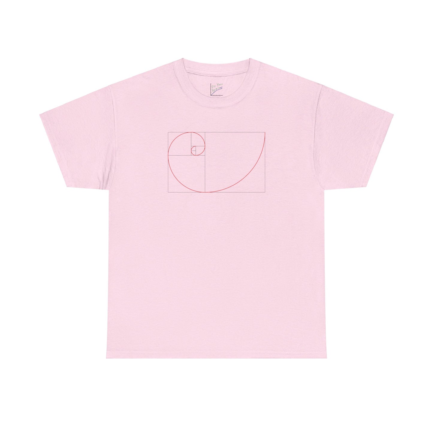 Fibonacci Spiral Tee