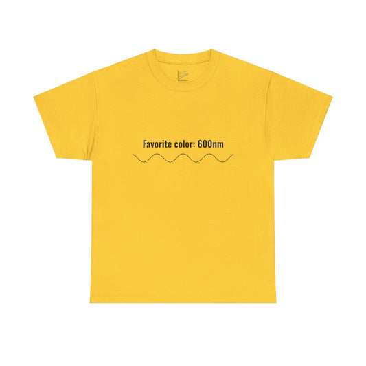 Favorite Color: 600nm (Yellow)