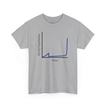 World Population Over Time Tee