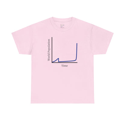 World Population Over Time Tee