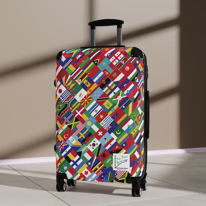 Country Flags Suitcase