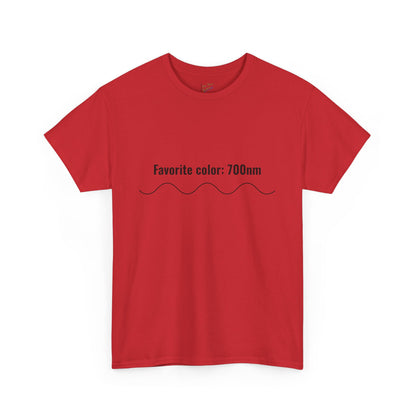 Favorite Color: 700nm (Red)