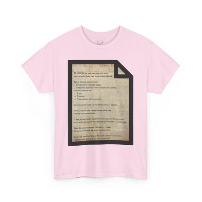 Declaration of Independence Summary Tee
