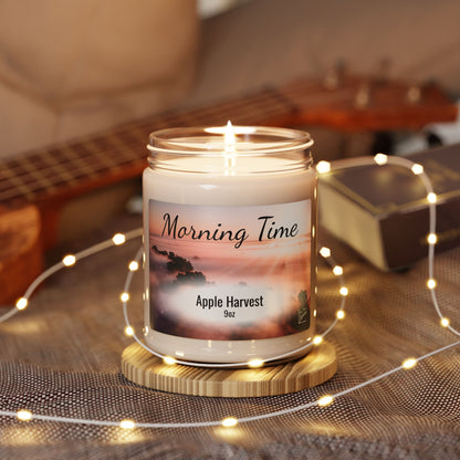 Morning Time Apple Harvest Scented Soy Candle