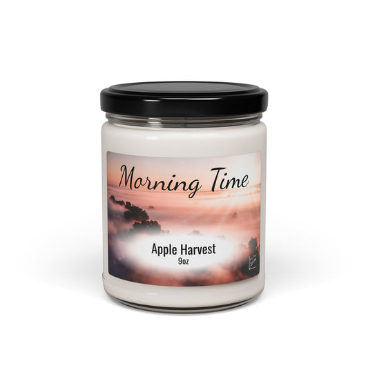 Morning Time Apple Harvest Scented Soy Candle