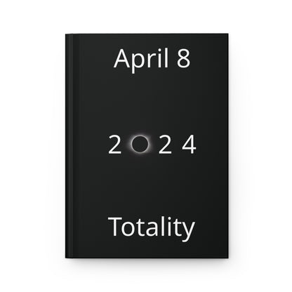 April 8, 2024 Total Eclipse Hardcover Matte Journal