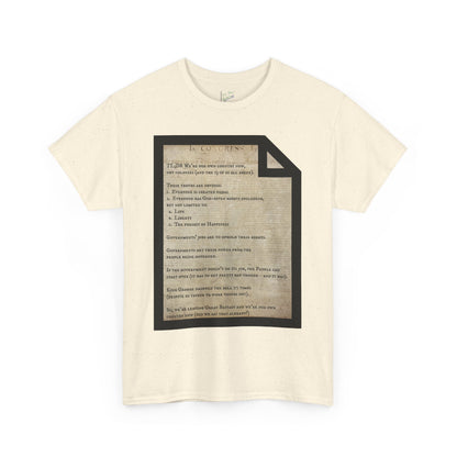 Declaration of Independence Summary Tee