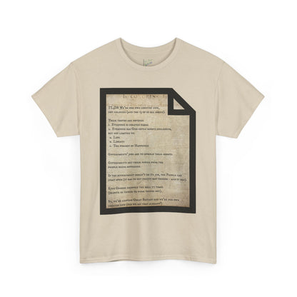 Declaration of Independence Summary Tee