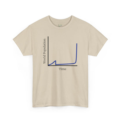 World Population Over Time Tee