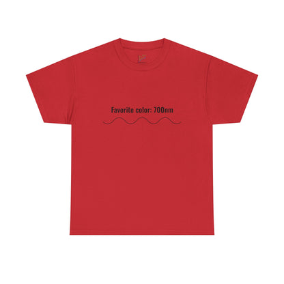 Favorite Color: 700nm (Red)